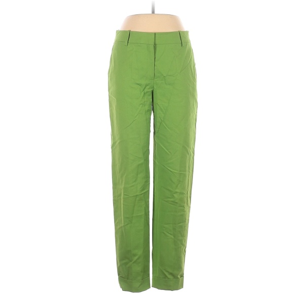 Lafayette 148 New York Green Dress Pants - Picture 3 of 9